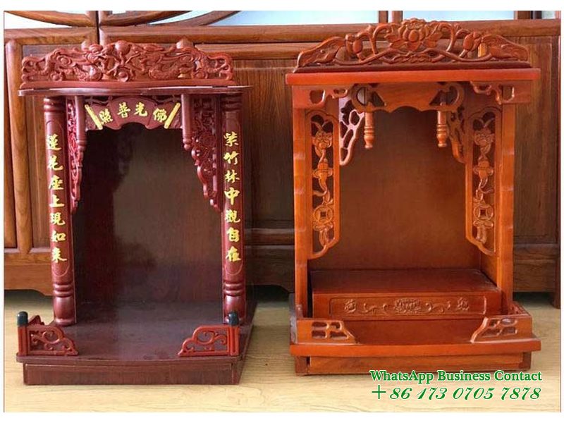 雷波县新款实木神龛佛楼佛柜