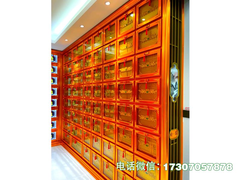 鹿邑县灵骨盒柜架